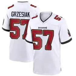 Nike Daniel Grzesiak Tampa Bay Buccaneers Game White Jersey - Men's