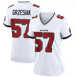 Nike Daniel Grzesiak Tampa Bay Buccaneers Game White Jersey - Women's