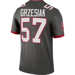 Nike Daniel Grzesiak Tampa Bay Buccaneers Legend Pewter Alternate Jersey - Youth