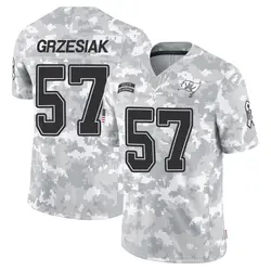 Nike Daniel Grzesiak Tampa Bay Buccaneers Limited Arctic Camo 2024 Salute to Service Jersey - Men's