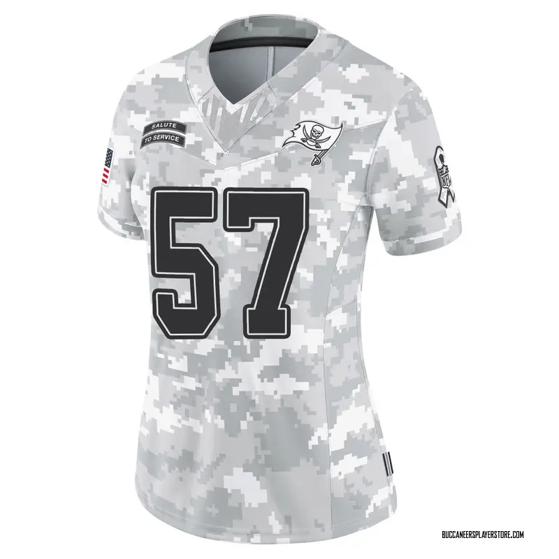 Nike Daniel Grzesiak Tampa Bay Buccaneers Limited Arctic Camo 2024 Salute to Service Jersey - Women's
