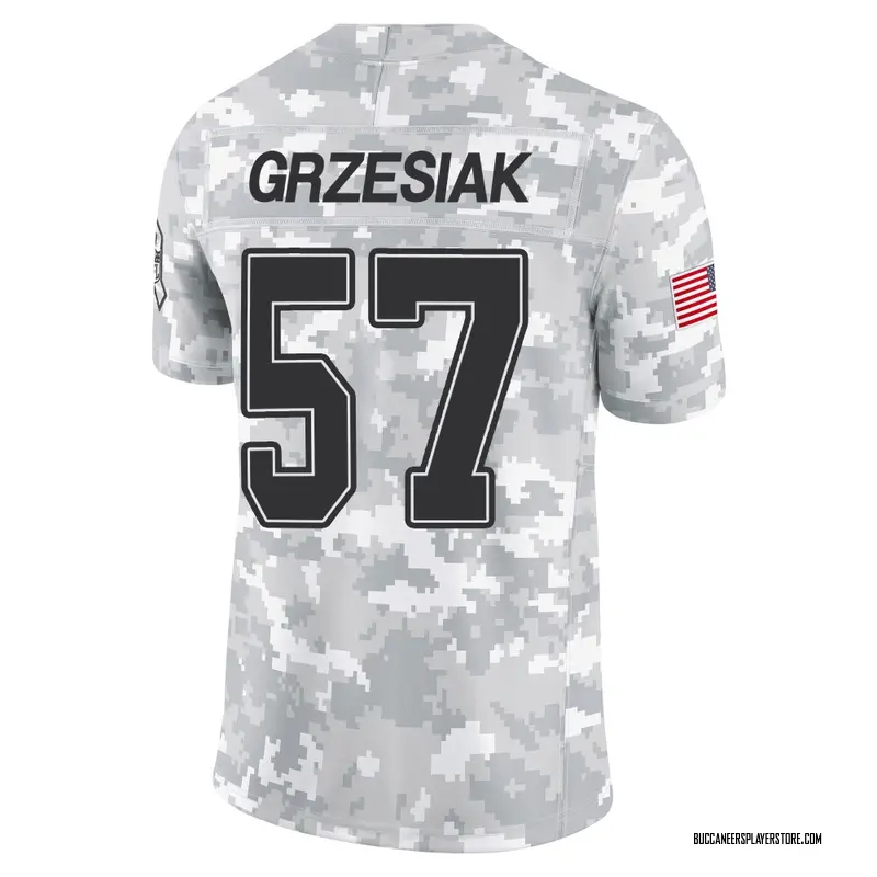 Nike Daniel Grzesiak Tampa Bay Buccaneers Limited Arctic Camo 2024 Salute to Service Jersey - Youth