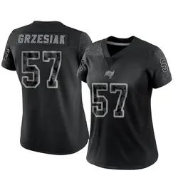 Nike Daniel Grzesiak Tampa Bay Buccaneers Limited Black Reflective Jersey - Women's