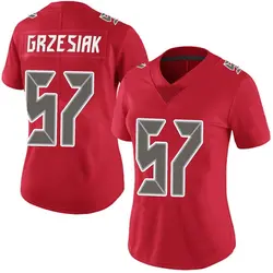 Nike Daniel Grzesiak Tampa Bay Buccaneers Limited Red Team Color Vapor Untouchable Jersey - Women's