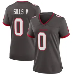 Nike David Sills V Tampa Bay Buccaneers Game Pewter Alternate Jersey - Women's