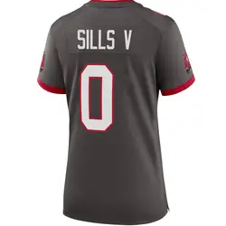 Nike David Sills V Tampa Bay Buccaneers Game Pewter Alternate Jersey - Women's