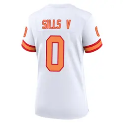 Nike David Sills V Tampa Bay Buccaneers Game White '76 Jersey - Women's