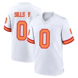 Nike David Sills V Tampa Bay Buccaneers Game White '76 Jersey - Youth