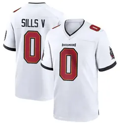 Nike David Sills V Tampa Bay Buccaneers Game White Jersey - Youth