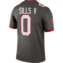 Nike David Sills V Tampa Bay Buccaneers Legend Pewter Alternate Jersey - Youth