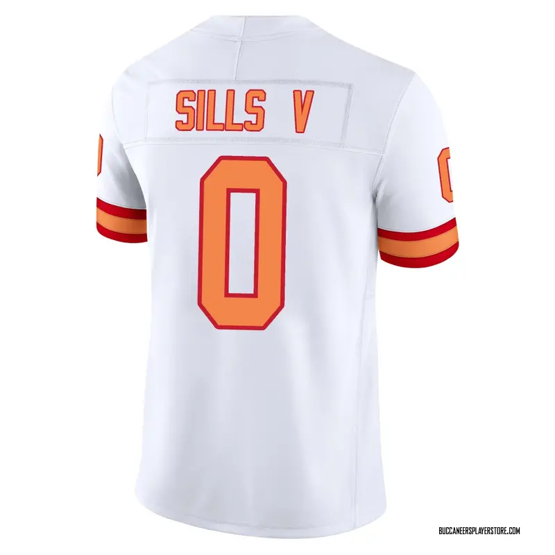 Nike David Sills V Tampa Bay Buccaneers Limited White '76 Vapor F.U.S.E. Jersey - Youth