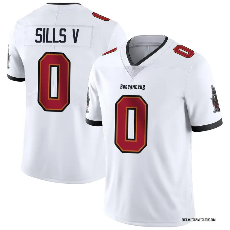 Nike David Sills V Tampa Bay Buccaneers Limited White Vapor Untouchable Jersey - Youth