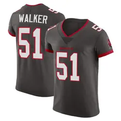 Nike David Walker Tampa Bay Buccaneers Elite Pewter Alternate Vapor Jersey - Men's