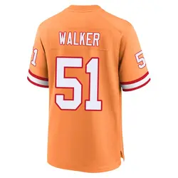 Nike David Walker Tampa Bay Buccaneers Game Cream sicle 50th Season Jersey - Men's