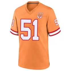 Nike David Walker Tampa Bay Buccaneers Game Cream sicle 50th Season Jersey - Youth
