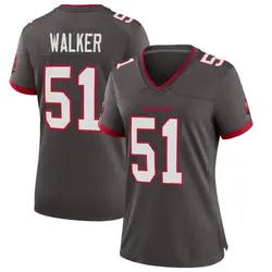 Nike David Walker Tampa Bay Buccaneers Game Pewter Alternate Jersey - Women's