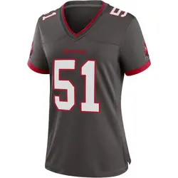 Nike David Walker Tampa Bay Buccaneers Game Pewter Alternate Jersey - Women's