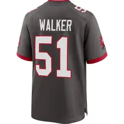 Nike David Walker Tampa Bay Buccaneers Game Pewter Alternate Jersey - Youth