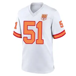 Nike David Walker Tampa Bay Buccaneers Game White '76 50th Season Jersey - Youth
