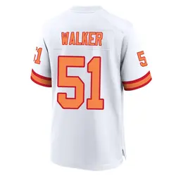 Nike David Walker Tampa Bay Buccaneers Game White '76 50th Season Jersey - Youth