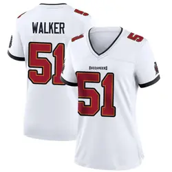 Nike David Walker Tampa Bay Buccaneers Game White Jersey - Women's