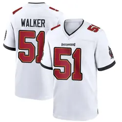 Nike David Walker Tampa Bay Buccaneers Game White Jersey - Youth