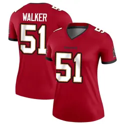 Nike David Walker Tampa Bay Buccaneers Legend Red Jersey - Women's