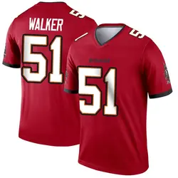 Nike David Walker Tampa Bay Buccaneers Legend Red Jersey - Youth