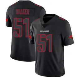 Nike David Walker Tampa Bay Buccaneers Limited Black Impact Jersey - Youth