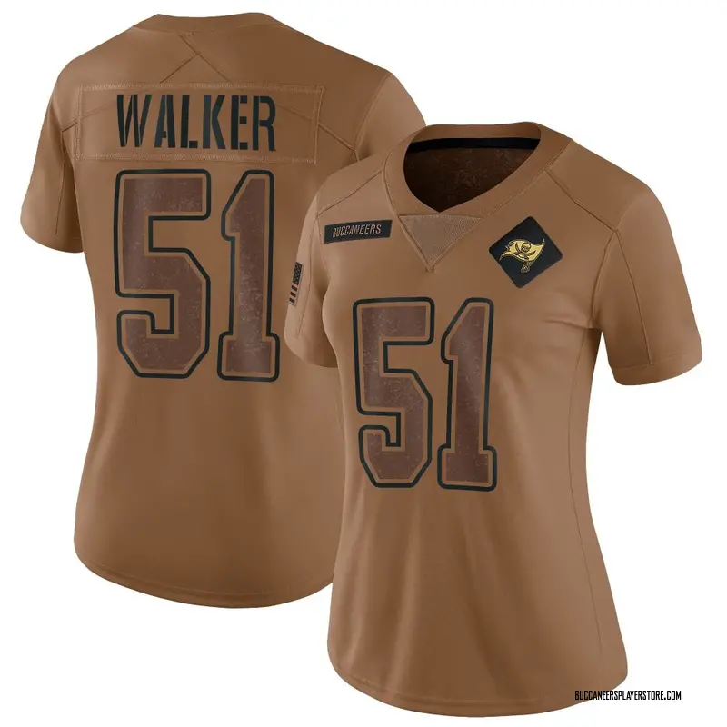 Nike David Walker Tampa Bay Buccaneers Limited Brown 2023 Salute To Service Jersey - Women's