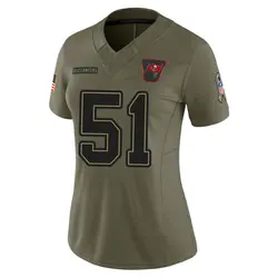 Nike David Walker Tampa Bay Buccaneers Limited Olive 2025 Salute to Service Jersey - Women's