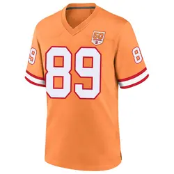 Nike David Wells Tampa Bay Buccaneers Game Cream sicle 50th Season Jersey - Youth