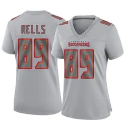 Nike David Wells Tampa Bay Buccaneers Game Gray Atmosphere Fashion Jersey - Women's