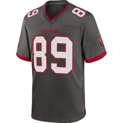 Nike David Wells Tampa Bay Buccaneers Game Pewter Alternate Jersey - Men's