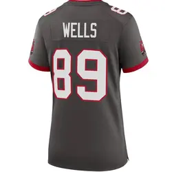 Nike David Wells Tampa Bay Buccaneers Game Pewter Alternate Jersey - Women's