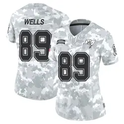 Nike David Wells Tampa Bay Buccaneers Limited Arctic Camo 2024 Salute to Service Jersey - Women's