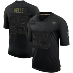 Nike David Wells Tampa Bay Buccaneers Limited Black 2020 Salute To Service Jersey - Youth