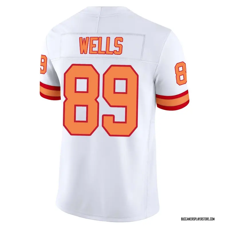 Nike David Wells Tampa Bay Buccaneers Limited White '76 Vapor F.U.S.E. Jersey - Men's