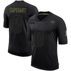 Nike DeMonte Capehart Tampa Bay Buccaneers Limited Black 2020 Salute To Service Jersey - Youth