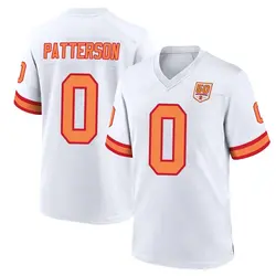 Nike Dean Patterson Tampa Bay Buccaneers Game White '76 50th Season Jersey - Youth