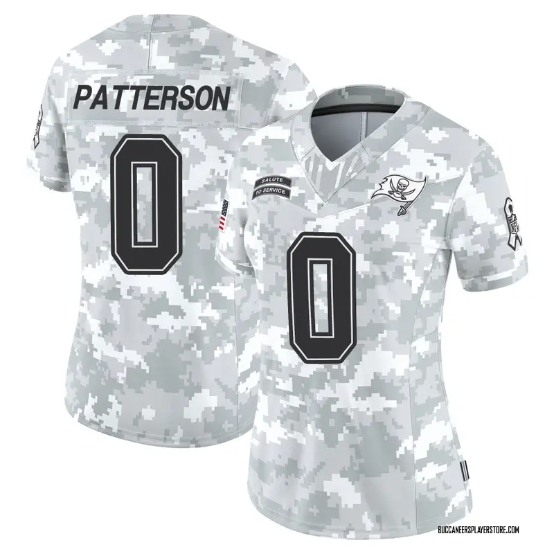 Nike Dean Patterson Tampa Bay Buccaneers Limited Arctic Camo 2024 Salute to Service Jersey - Women's