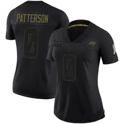 Nike Dean Patterson Tampa Bay Buccaneers Limited Black 2020 Salute To Service Jersey - Women's
