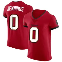 Nike Deion Jennings Tampa Bay Buccaneers Elite Red Vapor Jersey - Men's