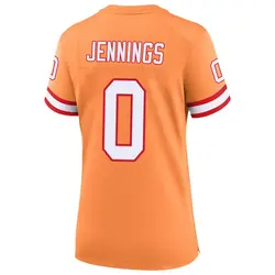 Nike Deion Jennings Tampa Bay Buccaneers Game Cream sicle 50th Season Jersey - Women's