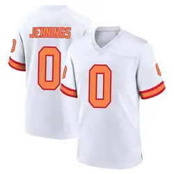 Nike Deion Jennings Tampa Bay Buccaneers Game White '76 Jersey - Men's