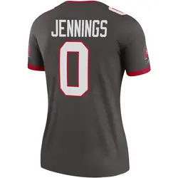 Nike Deion Jennings Tampa Bay Buccaneers Legend Pewter Alternate Jersey - Women's
