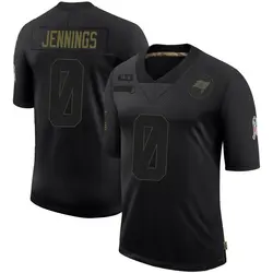 Nike Deion Jennings Tampa Bay Buccaneers Limited Black 2020 Salute To Service Jersey - Youth
