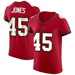 Nike Deion Jones Tampa Bay Buccaneers Elite Red Vapor Jersey - Men's