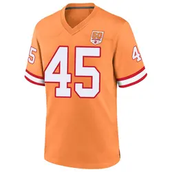 Nike Deion Jones Tampa Bay Buccaneers Game Cream sicle 50th Season Jersey - Men's
