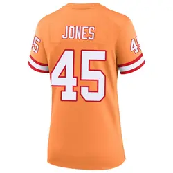 Nike Deion Jones Tampa Bay Buccaneers Game Cream sicle 50th Season Jersey - Women's